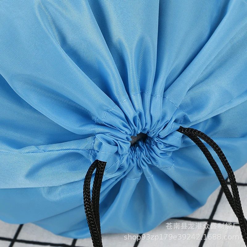 Drawstring Bag with zipper gallery 2