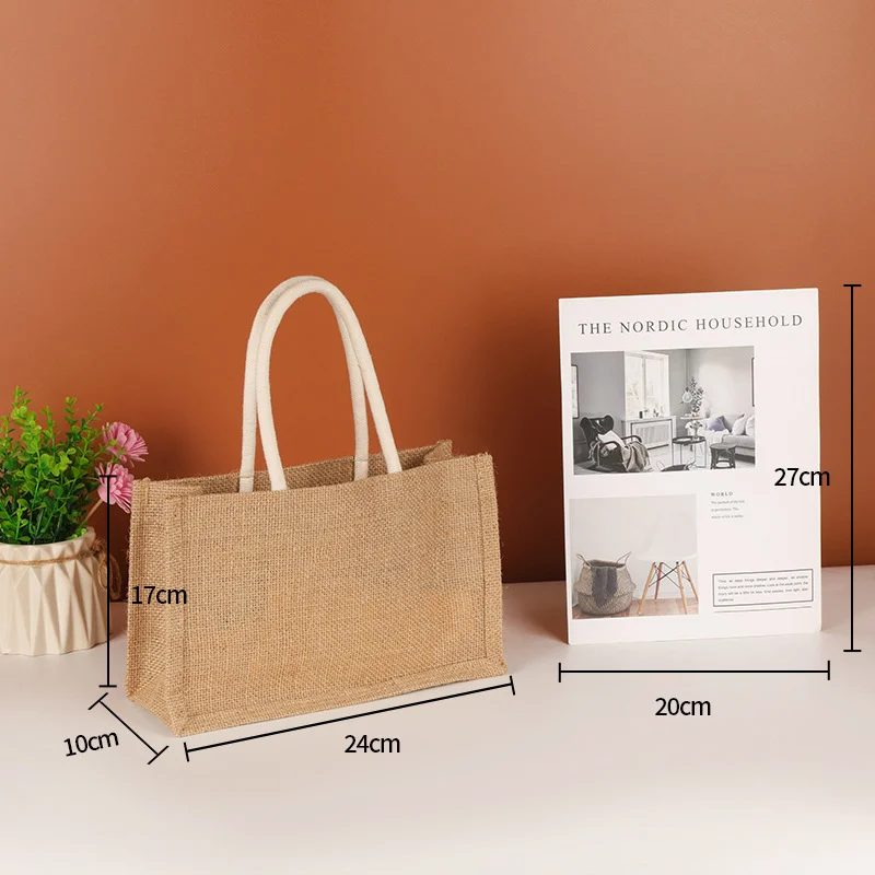 Jute Tote Bag gallery 2