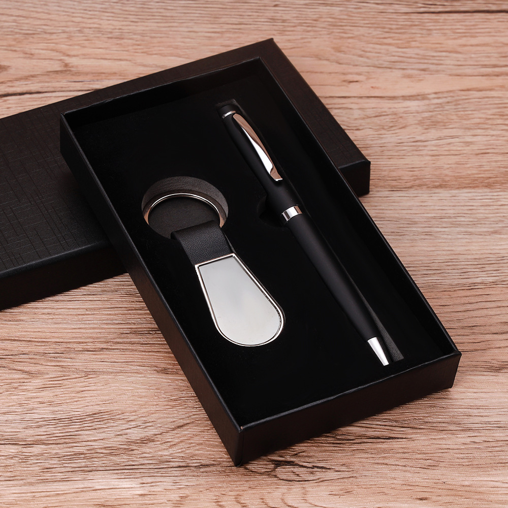 Keychain and Metal Gift Set