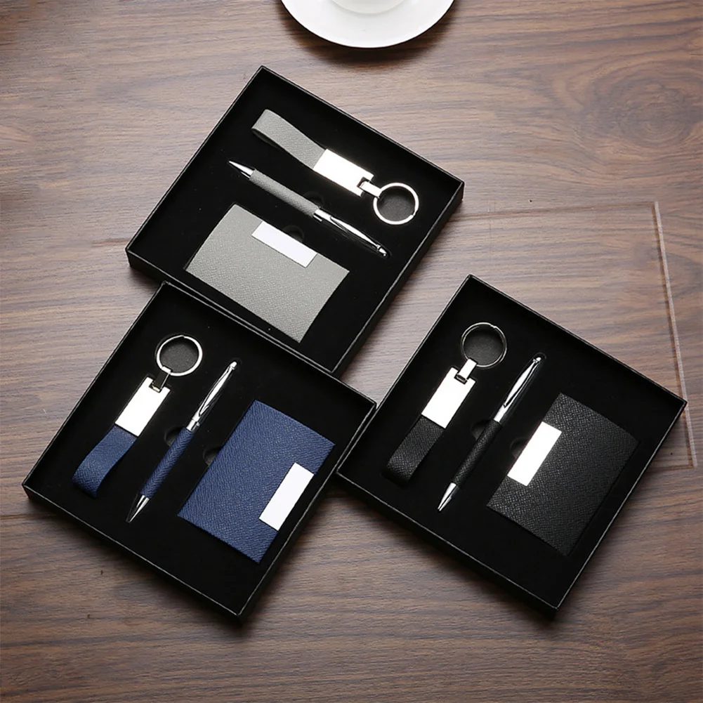 PU + metal card  holder Gift Set gallery 5