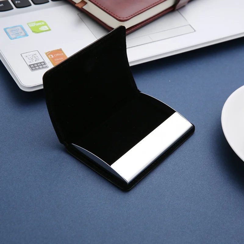 PU + metal card  holder Gift Set gallery 2