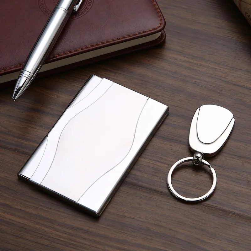 Metal card  holder Gift Set gallery 2