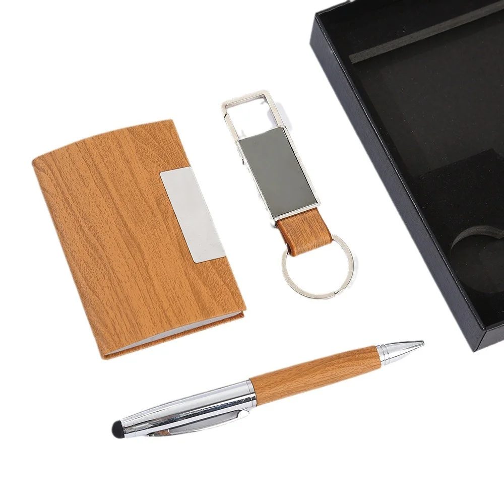 Bamboo keychain Gift Set gallery 5