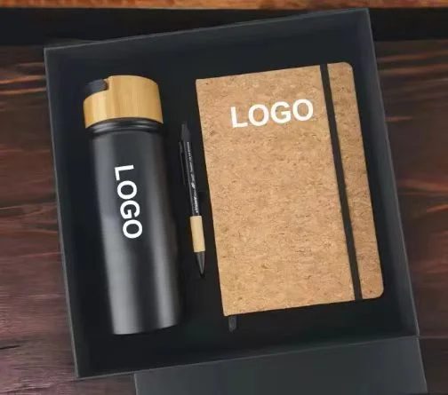 304 Stainless Steel Bottle, A5 Notebook and ECO Pen Corporate Gift Set gallery 1