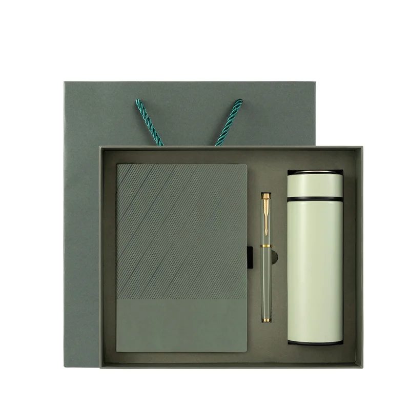304 Stainless Steel Bottle, A5 Notebook & Pen Corporate Gift Set gallery 1