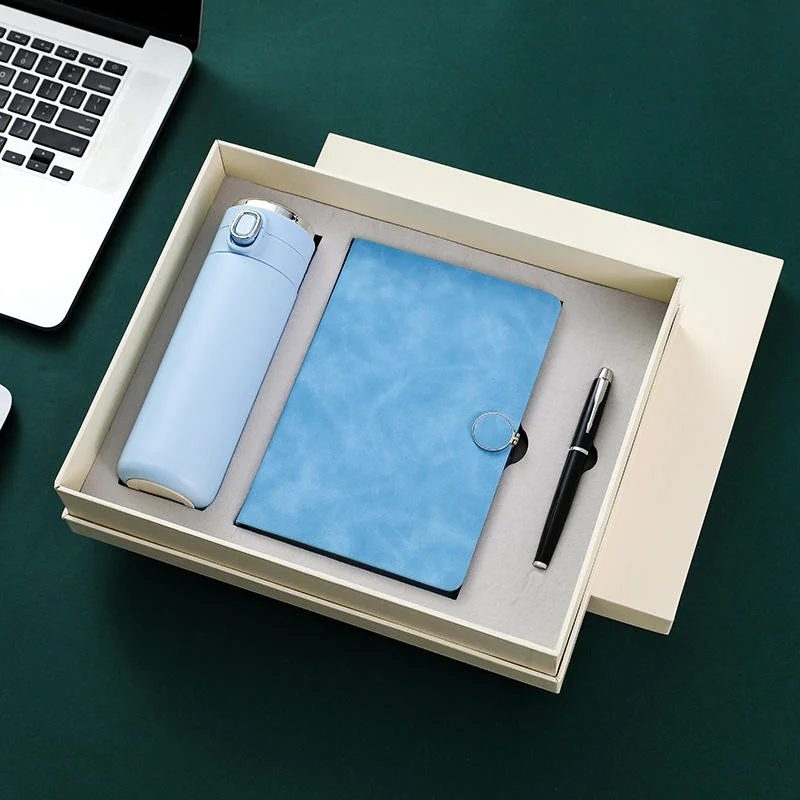 One Click Bottle, A5 Perfect Binding Notebook and Metal Pen Gift Set gallery 1
