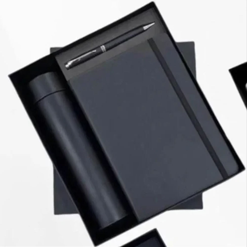 304 Stainless Steel Bottle, A5 Notebook & Pen Corporate Gift Set