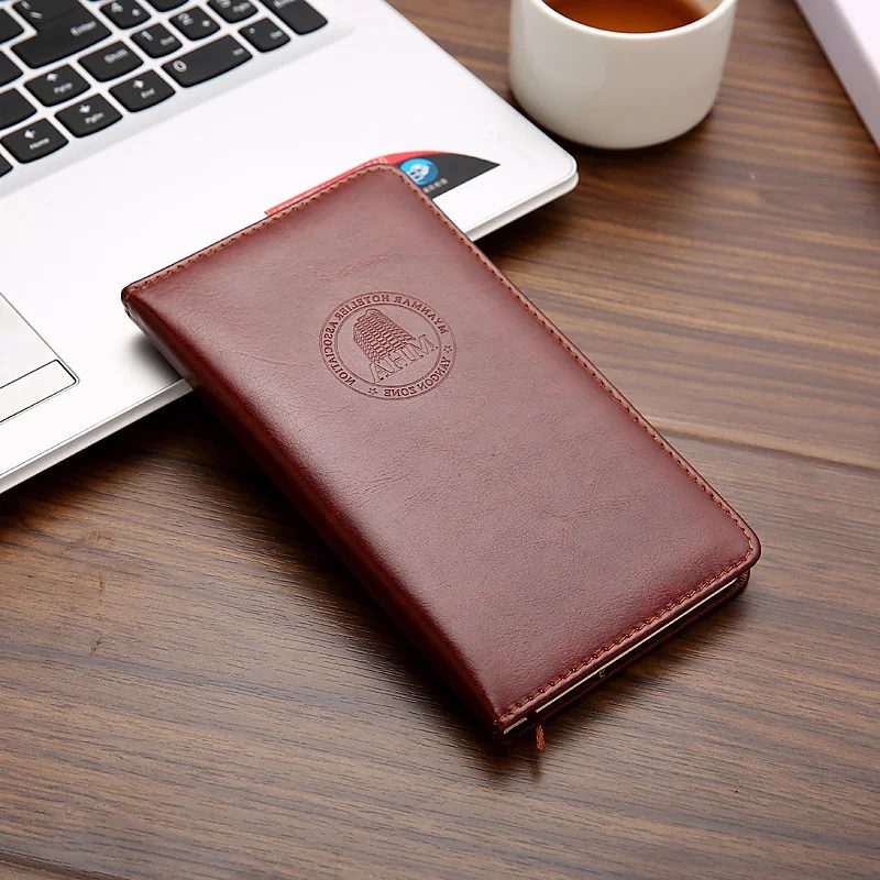 PU + Metal Car Holder, Metal Pen, PU Keychain and A6 Notebook Gift Set gallery 2