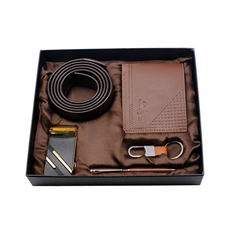 Belt, Wallet, Keychain and Pen Gift Set
