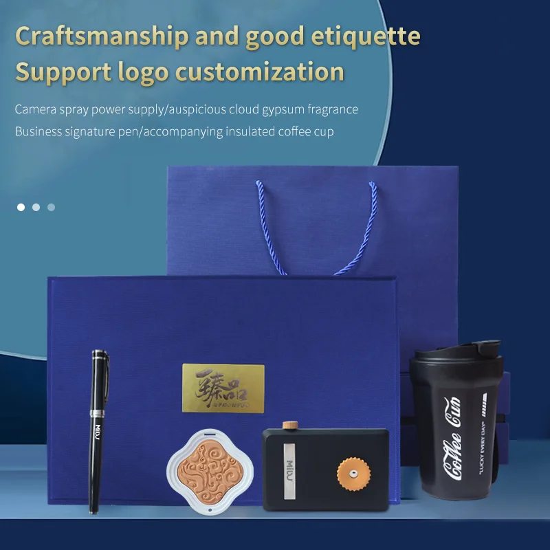 Corporate Coffee Gift Set with Mug, Power Bank, Pen & Aroma Stone gallery 4