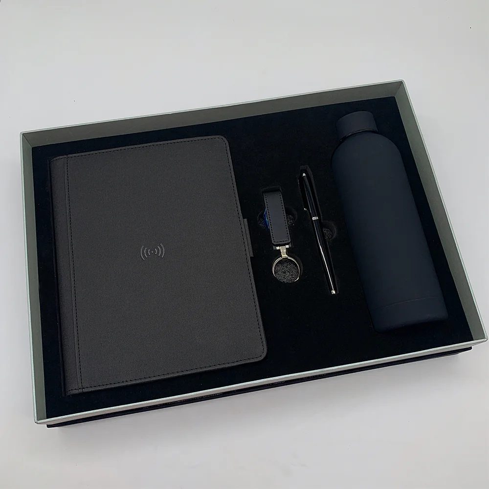 Power bank notebook (8,000mAh + wireless charger) Gift Set gallery 1