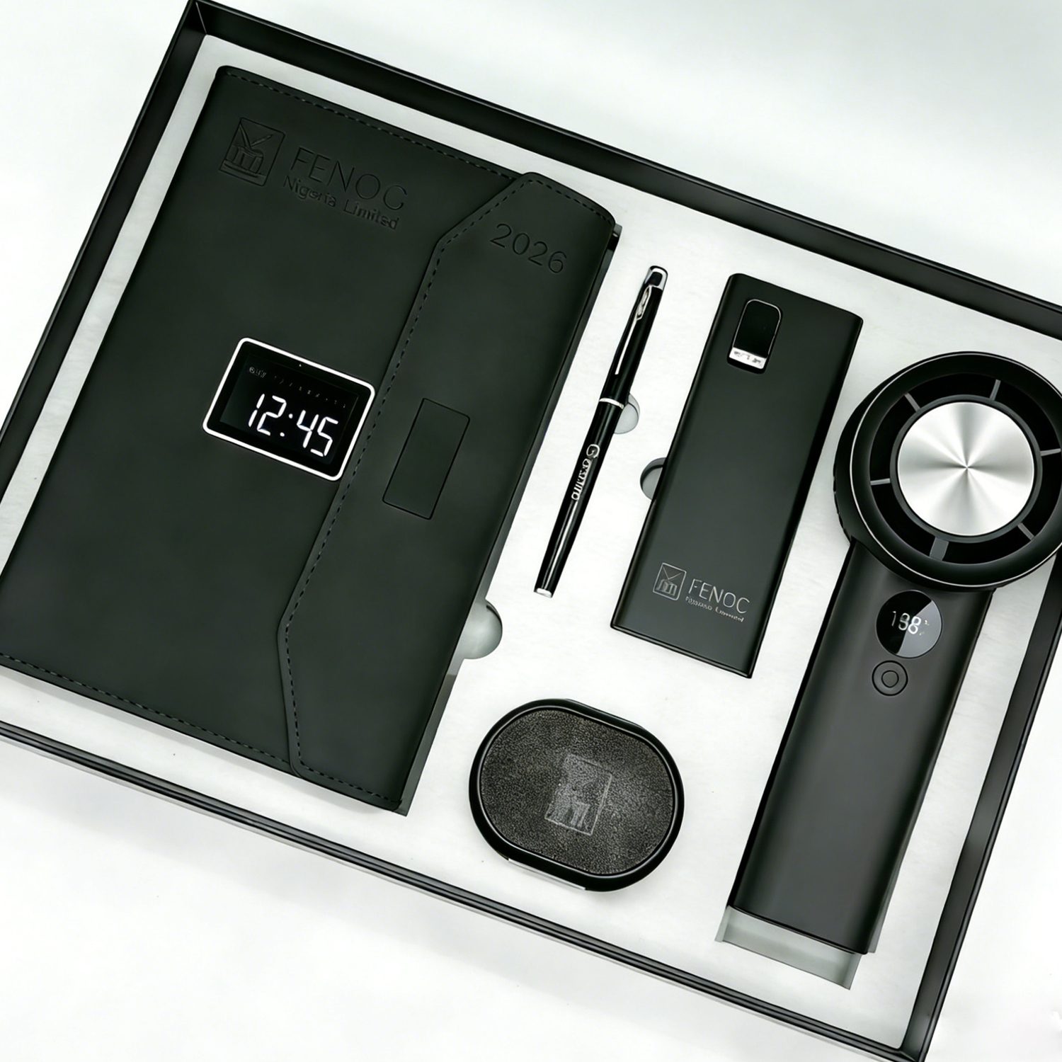 Notebook: 8000mah ,USB flash drive 32GB, wireless charger 15w Gift Set gallery 3