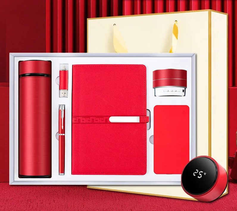 Corporate Gift Set with Stainless Steel Bottle, 16GB Flash Drive, Wireless Speaker & 5,000mAh Power Bank gallery 2