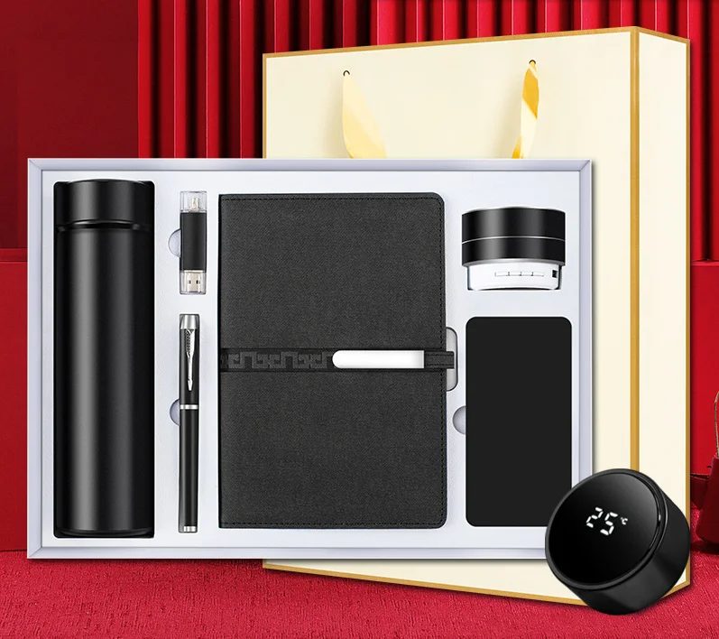 Corporate Gift Set with Stainless Steel Bottle, 16GB Flash Drive, Wireless Speaker & 5,000mAh Power Bank gallery 3