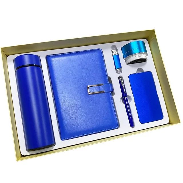 Premium 6-in-1 Corporate Gift Set with Stainless Steel Bottle, Power Bank & Wireless Speaker gallery 2