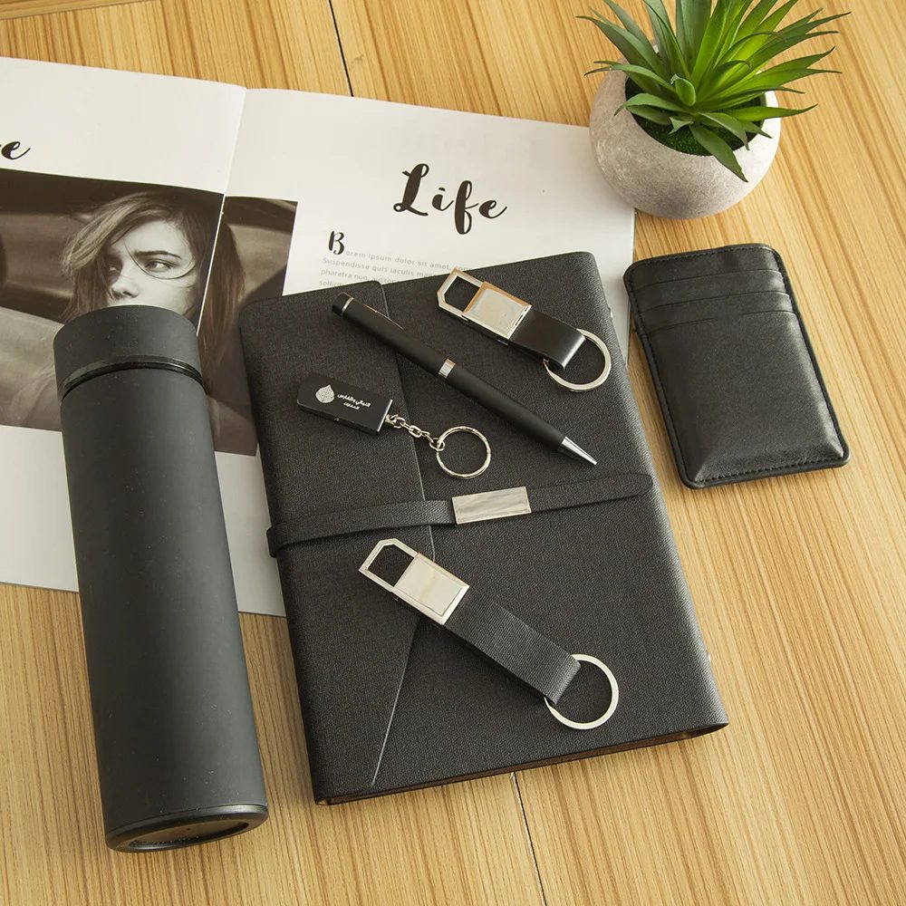 Corporate Gift Set with 304 Stainless Steel Thermos Cup, 16GB USB Flash Drive, and More gallery 3