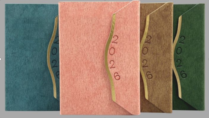Custom Leather A5 Notebook – Promotional Gift with English Pages