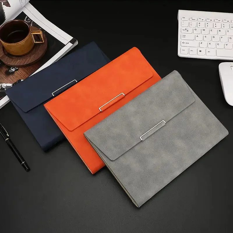 A5 PU Leather Loose-Leaf Notebook – Custom Promotional Gift gallery 2