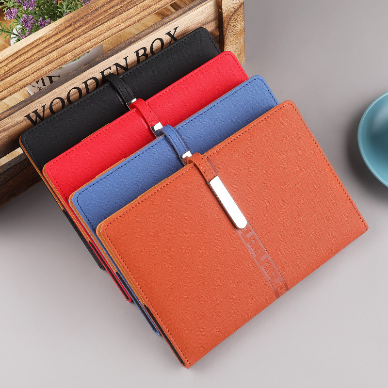 Custom PU Leather Notebook A5 – 100 Sheets Promotional Gift
