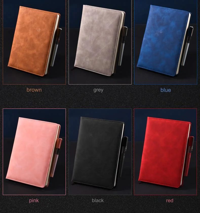 Custom PU Leather A5 Notebook with 80g Wood-Free Paper gallery 3