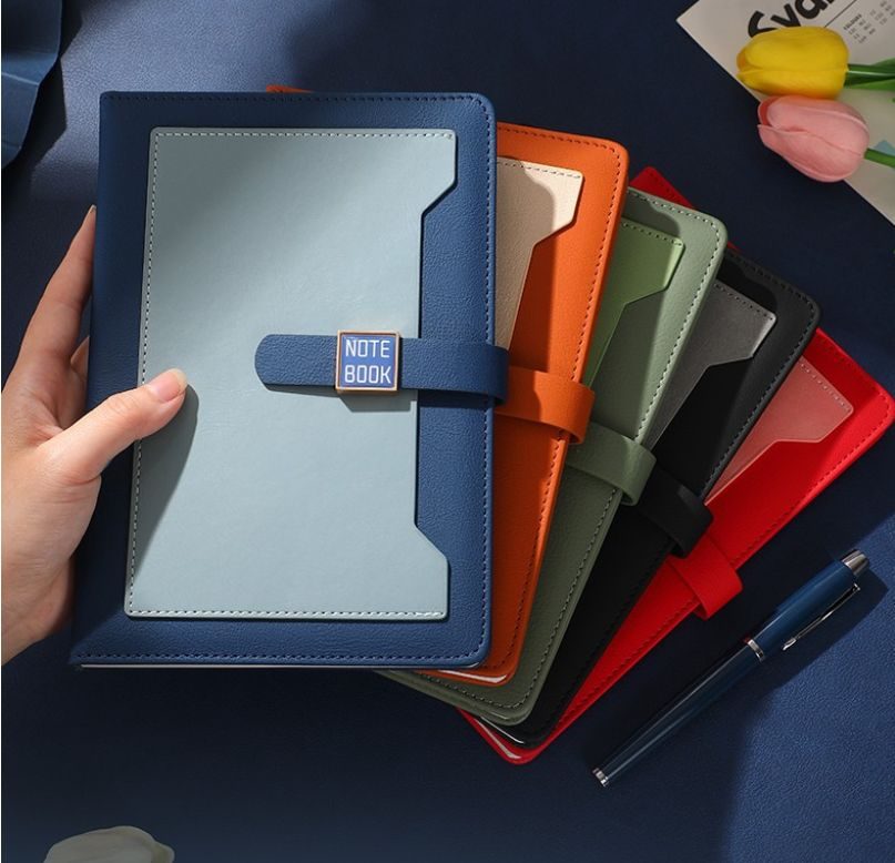 PU Leather Perfect Bound Notebook – Custom Promotional Gift