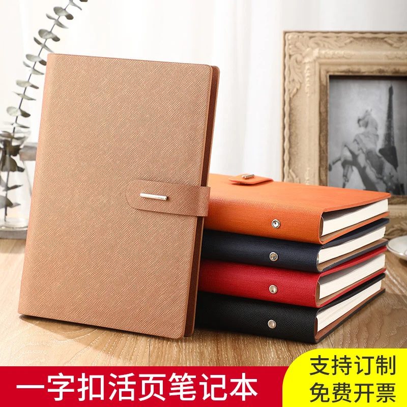 A5 Loose-Leaf Notebook with Leather-Look Cover gallery 4
