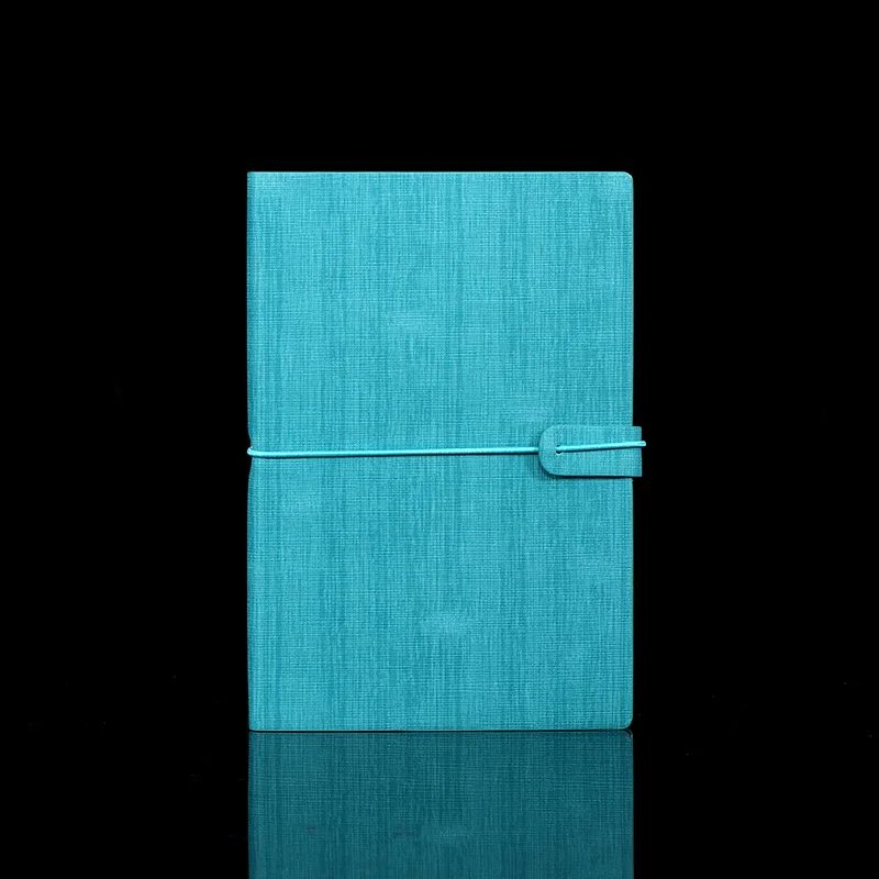Personalized PU Leather Notebook with Ribbon Bookmark gallery 5
