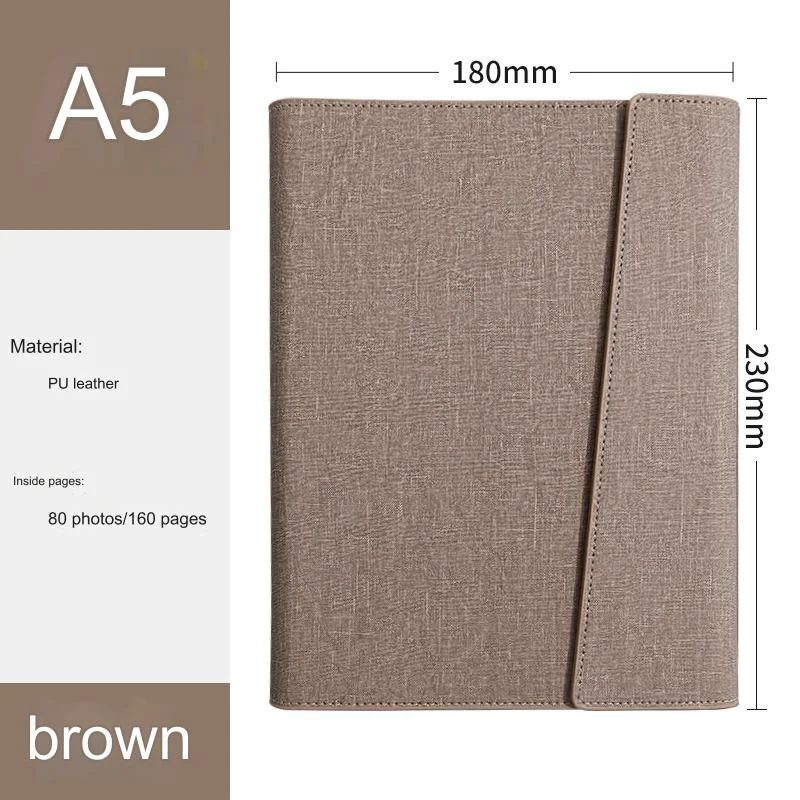 Loose-Leaf Inner Pages with 3 Folds – A5 Refill Paper for Custom Promotional Gifts gallery 1