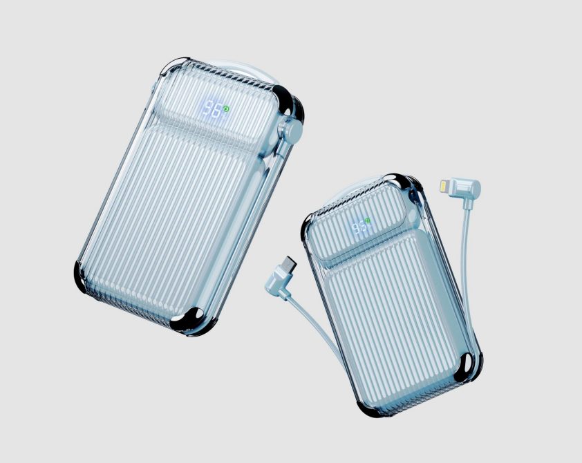 With line fast charge mobile power bank