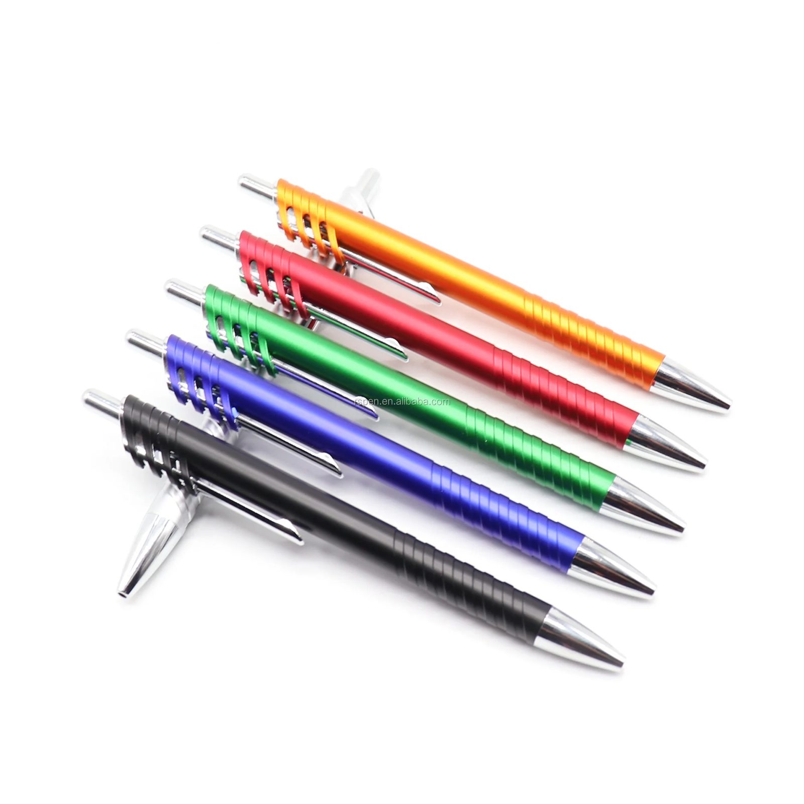 Metallic ball pen with 1.0 black or blue ink gallery 3