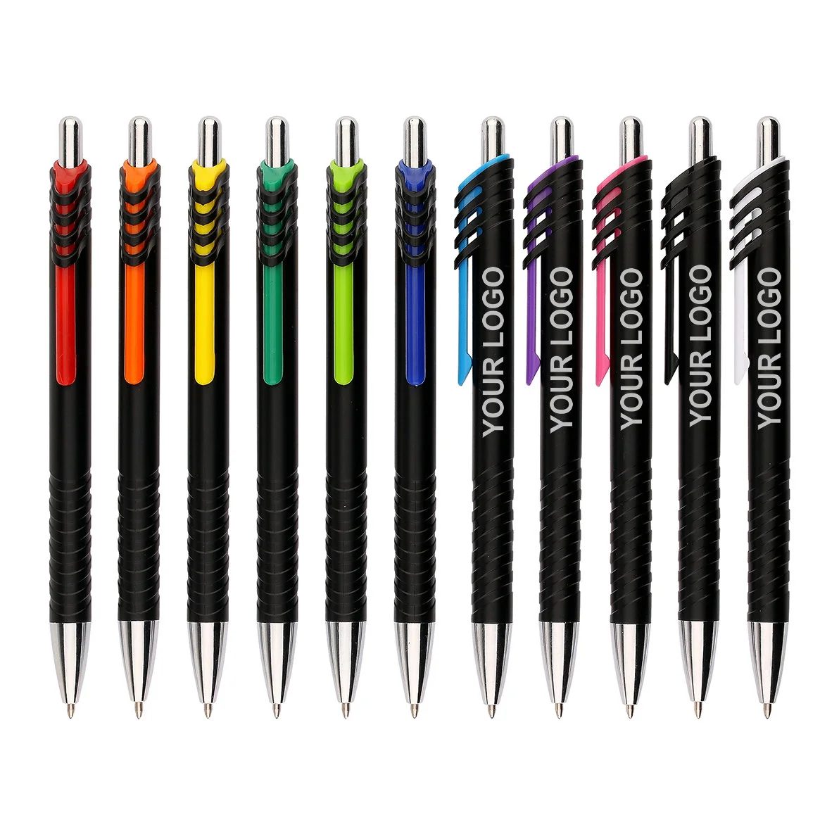 Metallic ball pen with 1.0 black or blue ink gallery 4