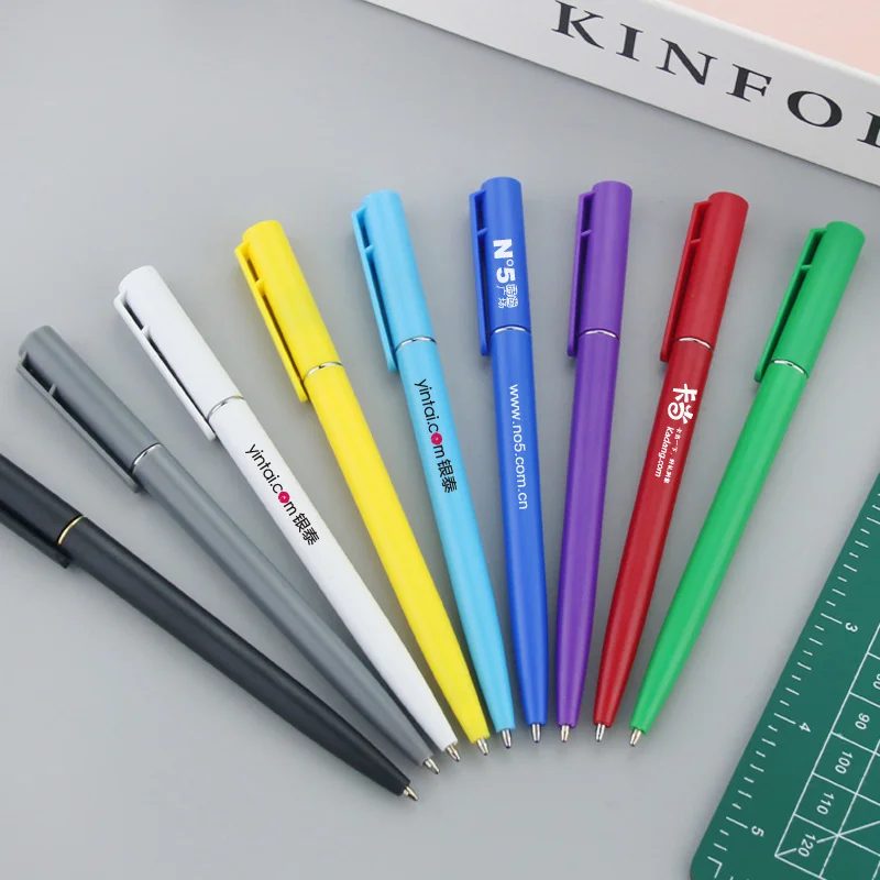 Plastic Twist Ball PEN（ Black and White have stock） gallery 2