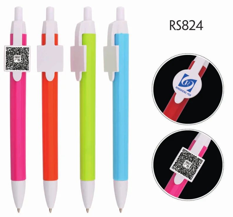 customized clip ball pen with 1.0 black or blue gallery 4