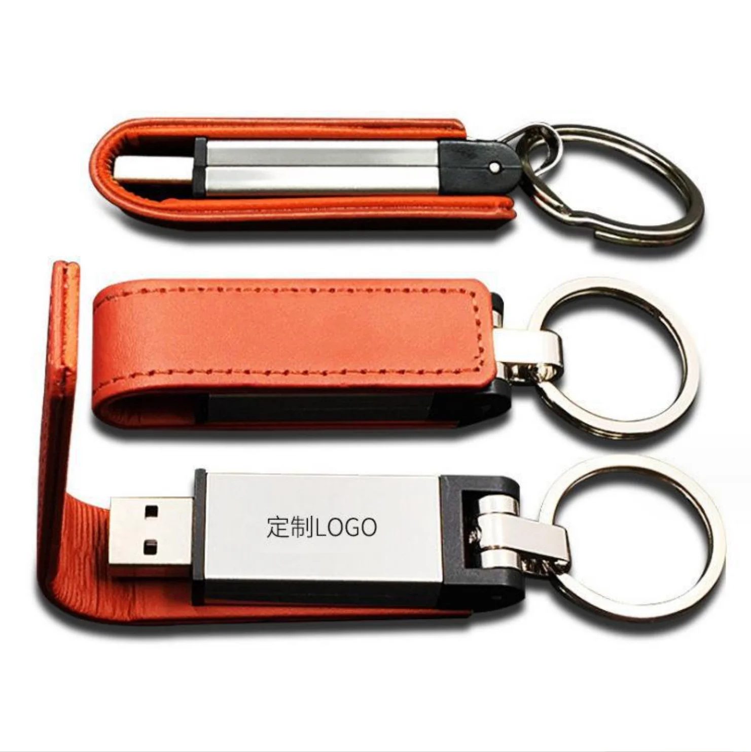 PU leather U flash drive gallery 2
